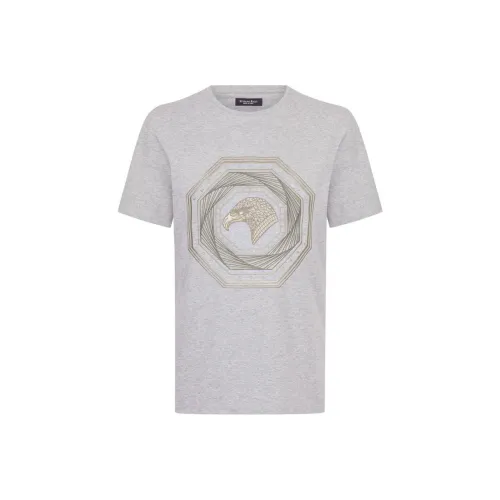 STEFANO RICCI Рубашка Мужская Серого цвета