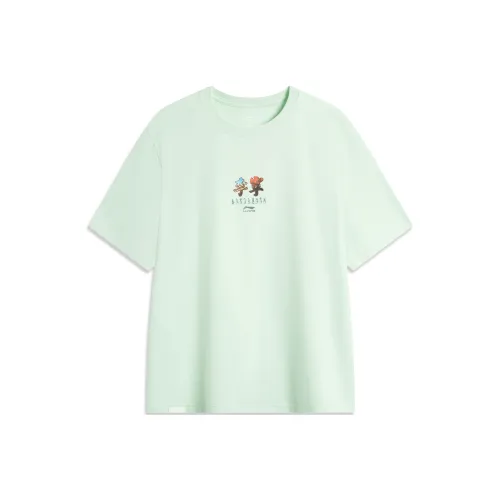 LINING x Forbidden City LIANMINGKUAN Серия китайской культуры Рубашка Мужская Зеленая