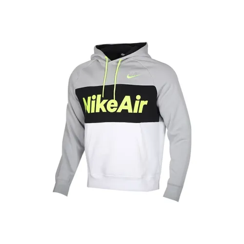 Nike Светло-дымчатый серый Мужские Свитшоты