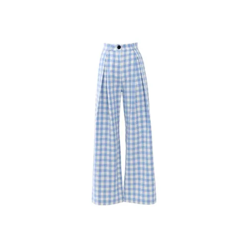 Vine Color Модный Универсальный Повседневные Брюки Женские Синий Оттенок Товар