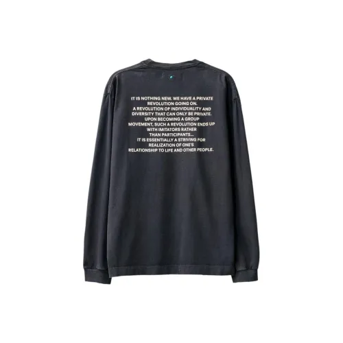 Piet Co-brand Винтажный Черный Мужская T-Рубашка