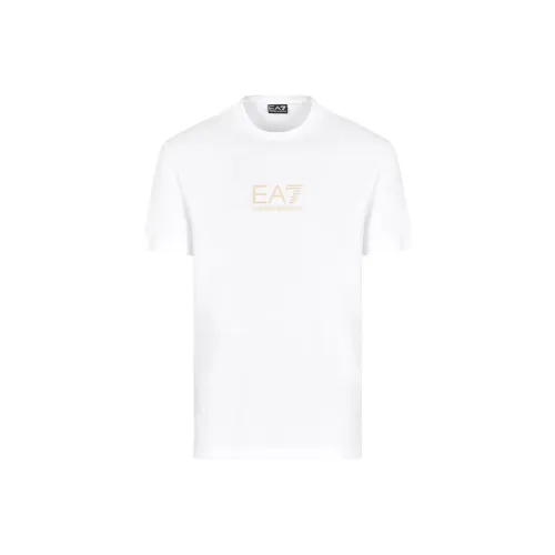 EMPORIO ARMANI EA7 T-Shirt Мужской Белый