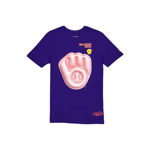 New Era SS24 Milwaukee Brewers T-Shirt Унисекс Синий