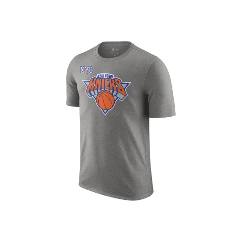 Nike x NBA New York Knicks FW24 Essential Urban Edition T-Shirt Мужская Темно-Серый Смешанный Цвет