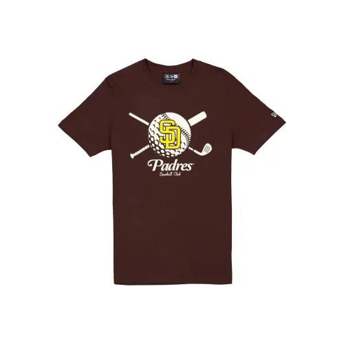 New Era SS24 SAN DIEGO PADRES T-Shirt Унисекс Коричневый