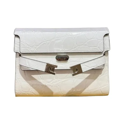 TORY BURCH Lee Radziwill Кожа Сумка через плечо Маленькая Сумка на плечо Женская Белая