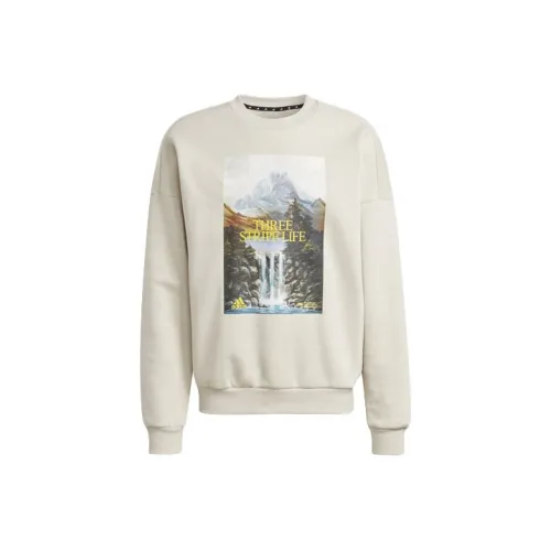 Adidas Бежевый Мужской Свитшот