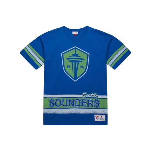 MITCHELL NESS x MLS Т-рубашка Мужская Синяя