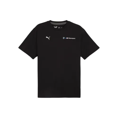 PUMA BMW M Motorsport SS24 ESS+ Логотип Tee T Рубашка Мужская Черная