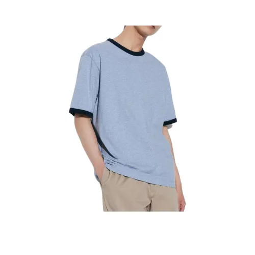 UNIQLO T-Shirt Unisex Light Blue