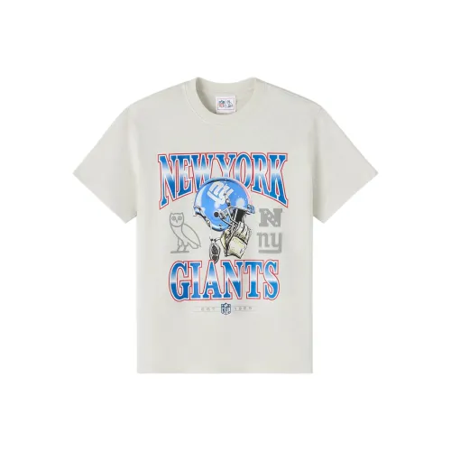 NFL Ovo Co Бренд Белая Унисекс Футболка