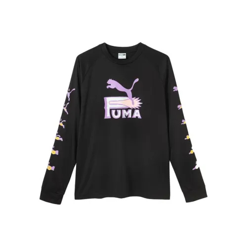 PUMA Черная Унисекс Футболка