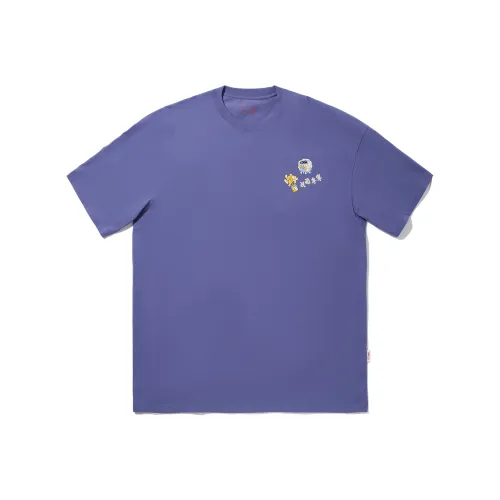 LINING Сумеречный Синий Мужская Футболка