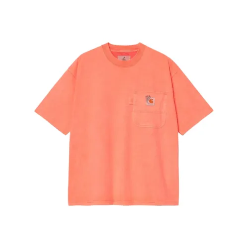 Carhartt WIP Collaboration Carhartt WIP x INVINCIBLE Апельсин Унисекс Футболка