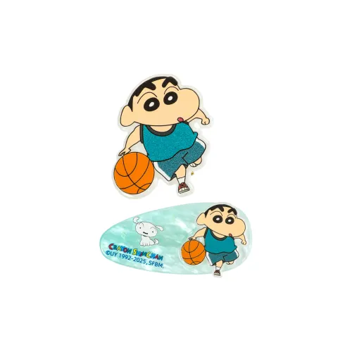 Crayon Shinchan Акриловые заколки для волос Унисекс