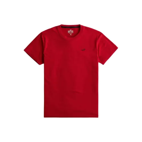 Hollister Мужские красные T-рубашки