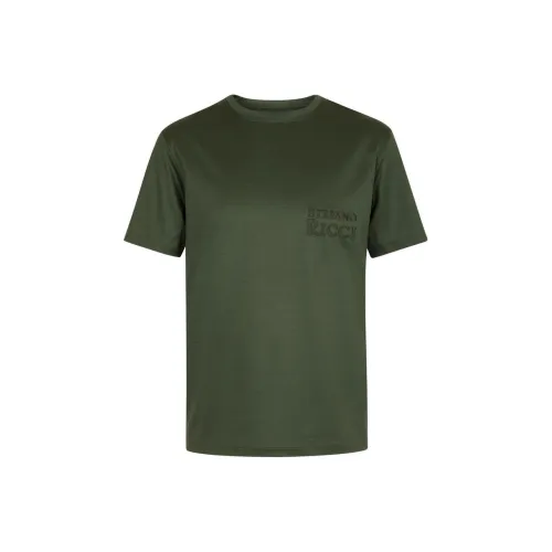 STEFANO RICCI Рубашка Мужская Зеленая