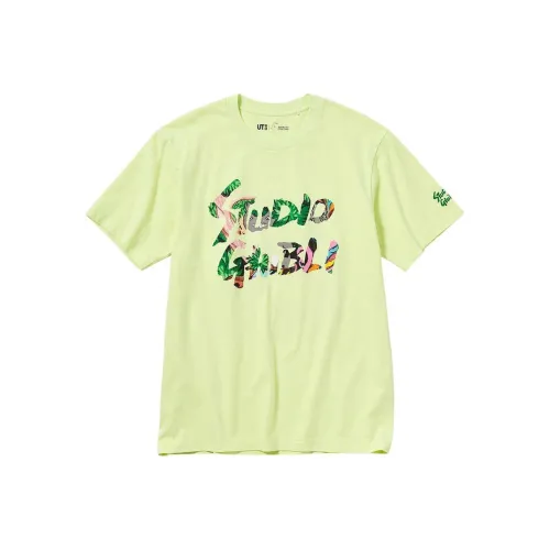 UNIQLO x Ghibli Studio Ghibli Co серия T Рубашка Унисекс Light Зеленый