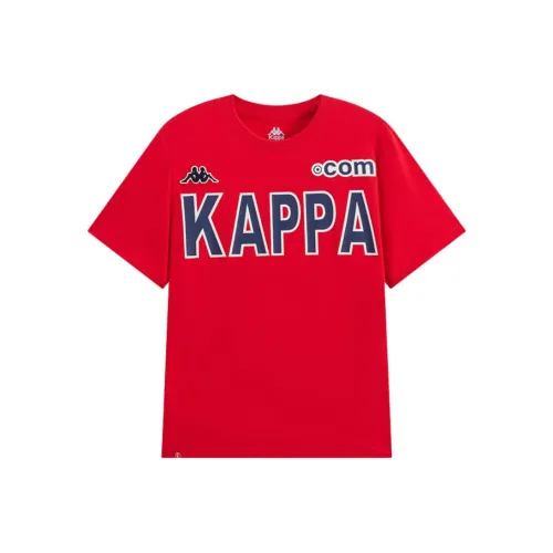 KAPPA Красный 554 Унисекс Футболка