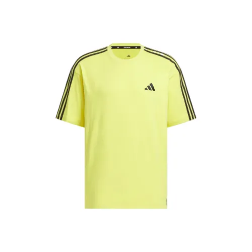 Adidas Essentials Plus T-Shirt Мужская PURE Yellow