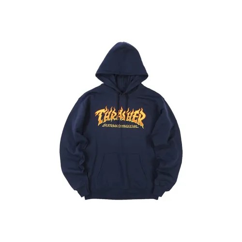 Thrasher Морской синий Унисекс Свитшоты