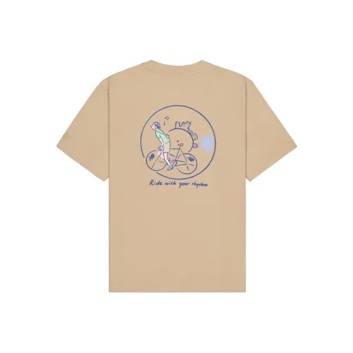 New Balance совместный бренд Ride With Your Rhythm' SS24 T-Shirt Унисекс Хаки