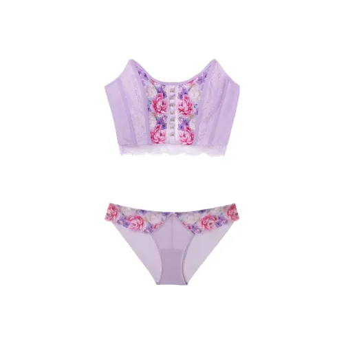 Victoria's Secret Комплект нижнего белья для женщин светло-фиолетовый