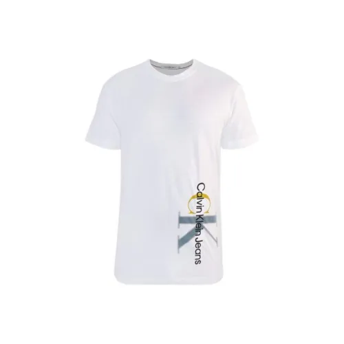 CK Calvin Klein T-Shirt Мужской Белый