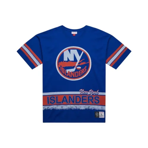 MITCHELL NESS x NHL Футболка Мужская Синяя