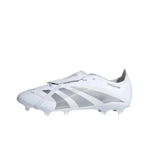 Adidas Predator 24+ Slip-resistant Abrasion-resistant Football Cleats Men's White Адидас Predator 24+ Противоскользящие Устойчивые к истиранию Футбольные бутсы Мужские Белые