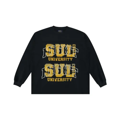 STAY UP LATE T-Shirt Унисекс Черный