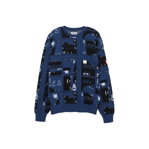 Cav Empt Морской Синий Мужские Толстовки