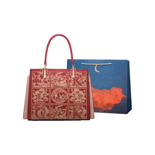 Elsvet Искусственная кожа Сумка Женская Красная