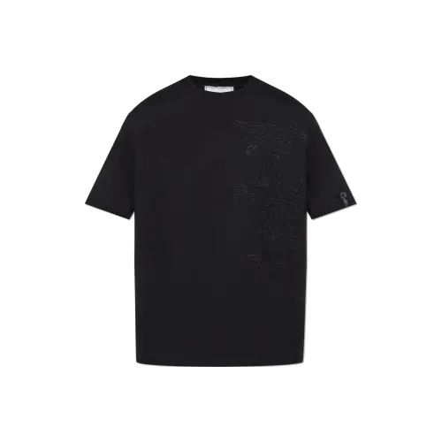 Айсберг Черная Мужская Рубашка T