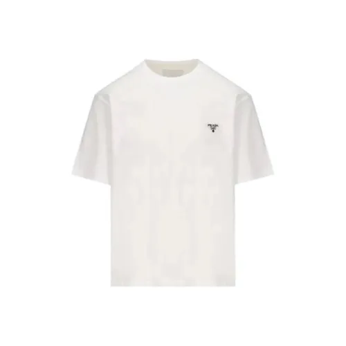 PRADA Белые Мужские T-рубашки