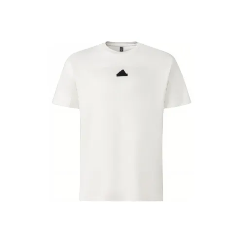 Adidas T-Shirt Мужская Нефрит Белый