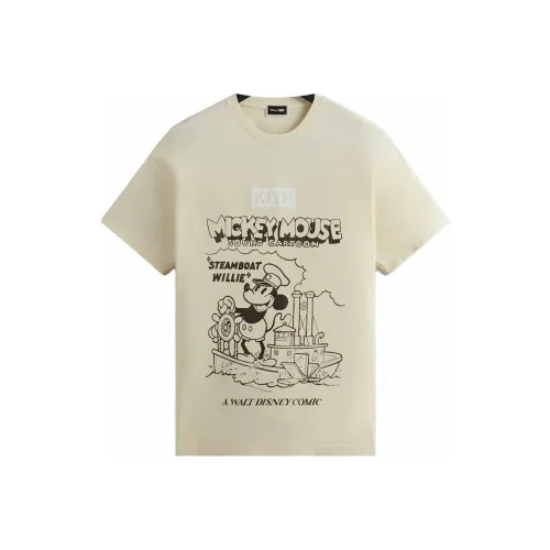 KITH Collaboration Абрикос Мужская T-Рубашка