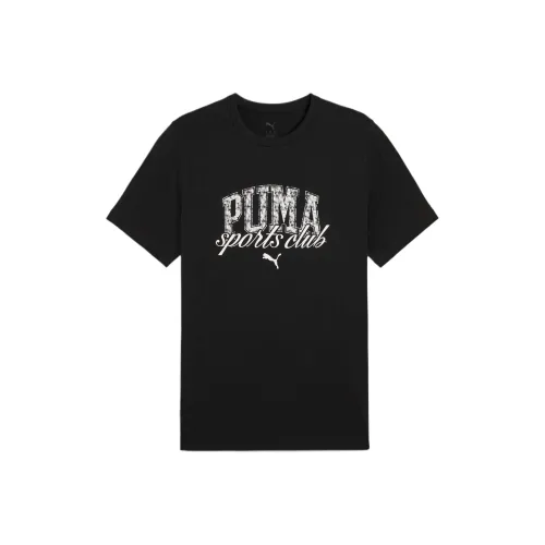 PUMA Мужская черная футболка