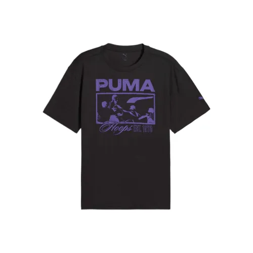 PUMA Мужская черная футболка