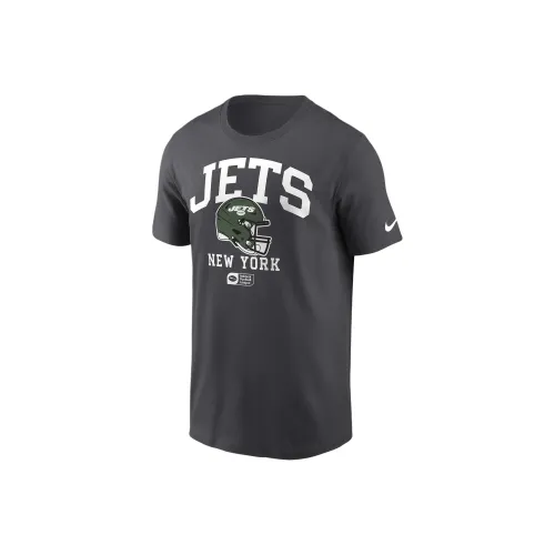 nike NFLNew York Jets FW24 Шлем Essential T Рубашка Мужская Антрацит