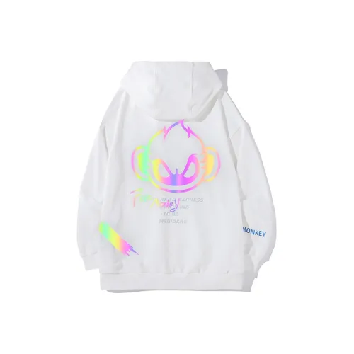 FireMonkey С капюшоном свободный крой худи унисекс