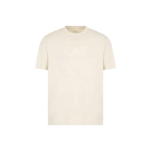 EMPORIO ARMANI EA7 T Рубашка Мужская Бежевая