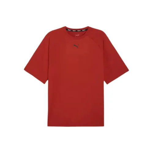 PUMA CLOUDSPUN ThermoAdapt T Рубашка Мужская MARS Красный