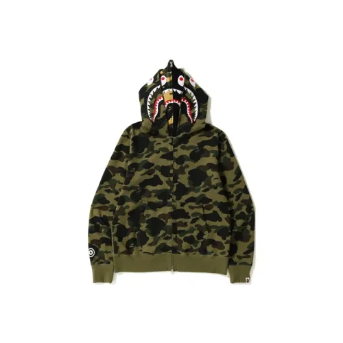 A BATHING APE Shark Series Мужские Свитшоты