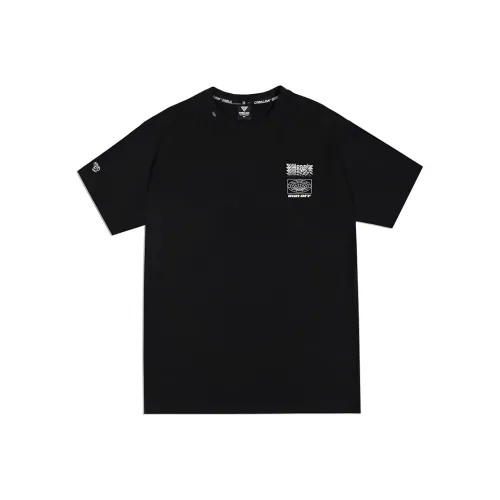 CORALIAN Черная унисекс футболка