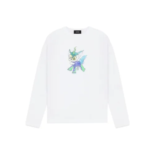 WE11DONE Белая унисекс футболка