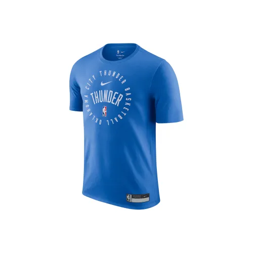 Nike x NBA Oklahoma T-Shirt Мужской Синий
