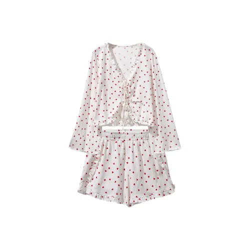 Lace Chili Пижамный комплект Женские Экрю