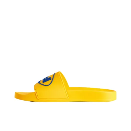 Scholl x Balenciaga Pool Slide Тапочки Мужские Желтые