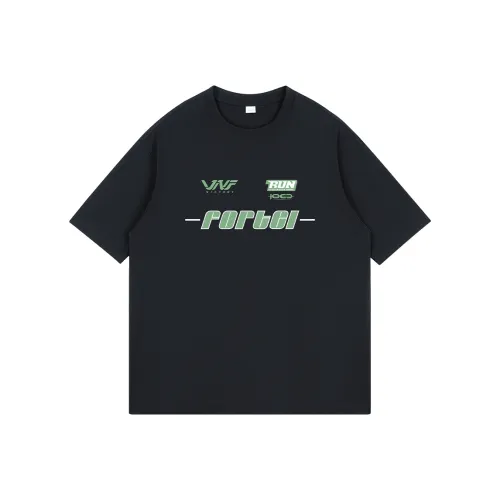 FORTEI Мужские черные футболки